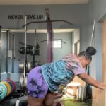 Amber Riley Instagram - Here’s what I think about working out on a Saturday 😂 I didn’t want to but I did it and I felt great after! Now I know when I really don’t want to, I can! Also, @imemilymeisner you’re the devil. K bye 👋🏾 #gymthots