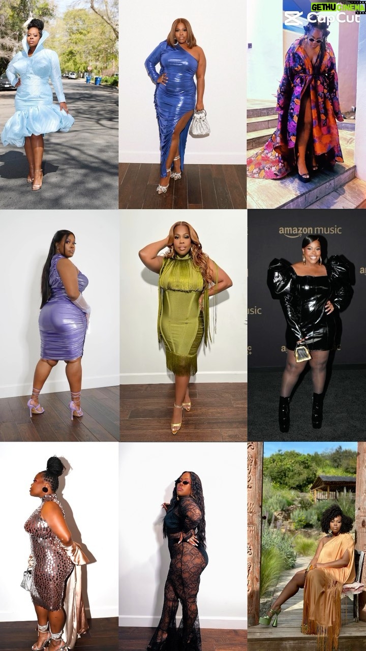Amber Riley Instagram - Just reminiscing about how me and @icontips have been eatin y’all up all 2023! I’m gettin hungry again Icon… next stop…VISUAL🎶 😏