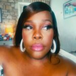 Amber Riley Instagram - I’m literally @icontips’ plus size Barbie 😂 I loved playing dress up as a kid and I still love it now! Stylist: @icontips Makeup: @veechanda Hair: @marvinzworld_