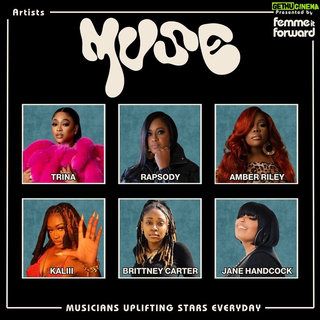 Amber Riley Instagram - Excited to guide and share industry wisdom with @msjanehandcock on this incredible journey. I was already a fan, but getting to know has made me love her even more! Being a part of MUSE (Musicians Uplifting Stars Everyday) is truly humbling and I can’t wait to witness the growth and brilliance of the next generation of creatives. Let’s do this Lil’ sis! I GOT YOU ALWAYS 🌟 Shout out to @HeatherLowery and the @FemmeItForward team! #TheMUSEMatters #MusiciansUpliftingStarsEveryday #femmeitforward