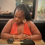 Amber Riley Instagram – Yea. THIS happy 😊 if you were in my GRWM Live, this is the finish product 🫶🏾 I may do another one tonight with my Subscribers Only hehehe 🤭 
📷: @scoobzdoo 
Shoutout to @taisho_shermanoaks and to Figs for making our dinner so special! Thank you 🙏🏾