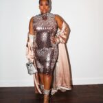 Amber Riley Instagram - Last night, I felt like chocolate dipped in honey. I felt like art. I felt so freaking beautiful and loved and I got to support a great cause. What @eltonjohn has done for HIV/AIDS research is inspiring. $9 million raised in one night 🙌🏾 ASTOUNDING. #EJAFOscars @ejaf Picture #9, I can just HEAR this photo and it sounds GOOD 😂 Picture #10 I gave birth to him, my baby 😍🥰 Thank you team! Styled by an ICON: @icontips Beat by: @missdrini 👗: @angelbrinks 🧥: @jaredlamar I GOT SNAPPED BY A LEGEND: THEE @alfredoflores