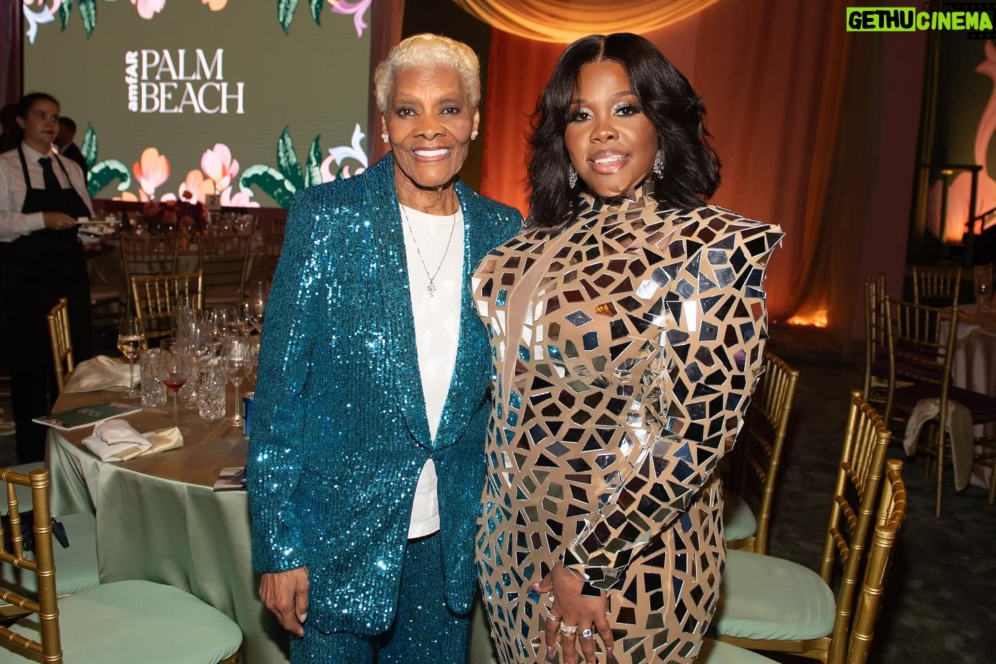 Amber Riley Instagram - Yes. This gets its own post. I sang for the legendary @therealdionnew π what an honor. She said βevery single note ππΎβ LIFE MADE! Thank you so much @amfar for making this happen! Photographer: @ryanemberley π€