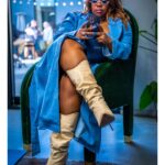 Amber Riley Instagram - Big Boss 🤑🤑🤑 did you vote for me today for the @cma? Did you buy your ticket to @preacherswifemusical?!? No!!? Shame on you!!! Links in my bio, getter done!!!!! 📸: @shotbyscoobz Yall know my @brandonblackwoodnyc collection is BAD honey 💁🏾‍♀️