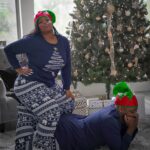 Amber Riley Instagram - Merry Christmas to all, and to all a good night! 🎄 ❄️ (the last 2 photos were the best 😂)
