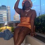 Amber Riley Instagram - Thank you July. Hello August 🫶🏾 (Comment when you see it 😂)