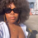 Amber Riley Instagram - What ERRRRKUH said! Curly me is BACK ☺️😊 thank you @iammichab