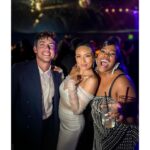 Amber Riley Instagram - That One Night In L.A. … @msamberpriley @thejeanniemai @kevinmchale 📸 Yours Truly #shotbyscoobz ##ejafoscars #OscarAfterParty #eltonjohnaidsfoundation #losangeles #losangelesphotographer
