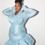 Amber Riley Instagram - “Don’t try to lessen yourself for the world; let the world catch up to you.” - Beyoncé Knowles Had an amazing time at #EssenceBWIH, and per usual, I left inspired. My heart is so full. Thank you once again @essence for allowing me to be in that room. 📸: @alfredoflores is an ICON 👗: @shopsarleamah 👠 : @miumiu 💄: @missdrini STYLED BY THEE @icontips #icontips