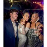 Amber Riley Instagram - That One Night In L.A. … @msamberpriley @thejeanniemai @kevinmchale 📸 Yours Truly #shotbyscoobz ##ejafoscars #OscarAfterParty #eltonjohnaidsfoundation #losangeles #losangelesphotographer