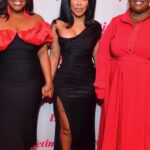 Amber Riley Instagram - Real sisterhood at last night’s ATL screening of #SingleBlackFemale2 ❤️‍🔥