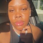 Amber Riley Instagram – Look what drinking water and not being trash human being does for your skin 💜 Be KIND y’all.