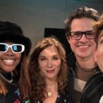 Amber Riley Instagram - We got to spend the day together with Naya’s voice blasting through the speakers, surrounded by that voice! Ugh, her voice. There’s just nothing better. Thank you for letting us take over your studio, @harmonysamuels and thanks for leading the way, @msamberpriley. We wanted to handle “Prayer For The Broken” with care, making sure not 1 vocal of Naya’s was touched. When @msamberpriley went into the booth and sang a harmony in the second verse we all stopped and looked at each other - hearing them together again, for a brief moment the smiles we’d slapped on to get through the day broke. The world is a better place because Naya was in it and we all got to bear witness to her incredible gifts. Thank you to @isaachasson1 & @lindyrobbins123 who made such an incredible song and have agreed to donate all of their proceeds to @alexandriahousela. May her legacy live on in all of us and each time you blast her music, watch a scene, or share a memory ♥️ Merry Snixxmas! Links in bio to stream and to donate to @alexandriahousela! A HUGE thank you to all of those who donated their time and talents to make this all come together: “Prayer For The Broken” Producer & writer: @isaachasson1 Writer: @lindyrobbins123 Engineer: @itsfrankturbo Master: @masteredbyjoebozzi Studio: @harmonysamuels Video content shot by: @alexroselang Edited by: @justinthorneme Cover art: @solmaz_saberi Logo: @heylazyboys And an extra special thank you to @isaacstartime, @jrregisford & @matthodgson2007 for putting all the pieces together!
