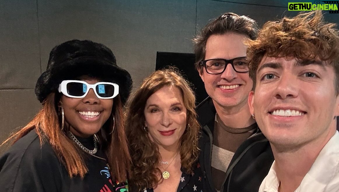 Amber Riley Instagram - We got to spend the day together with Naya’s voice blasting through the speakers, surrounded by that voice! Ugh, her voice. There’s just nothing better. Thank you for letting us take over your studio, @harmonysamuels and thanks for leading the way, @msamberpriley. We wanted to handle “Prayer For The Broken” with care, making sure not 1 vocal of Naya’s was touched. When @msamberpriley went into the booth and sang a harmony in the second verse we all stopped and looked at each other - hearing them together again, for a brief moment the smiles we’d slapped on to get through the day broke. The world is a better place because Naya was in it and we all got to bear witness to her incredible gifts. Thank you to @isaachasson1 & @lindyrobbins123 who made such an incredible song and have agreed to donate all of their proceeds to @alexandriahousela. May her legacy live on in all of us and each time you blast her music, watch a scene, or share a memory ♥️ Merry Snixxmas! Links in bio to stream and to donate to @alexandriahousela! A HUGE thank you to all of those who donated their time and talents to make this all come together: “Prayer For The Broken” Producer & writer: @isaachasson1 Writer: @lindyrobbins123 Engineer: @itsfrankturbo Master: @masteredbyjoebozzi Studio: @harmonysamuels Video content shot by: @alexroselang Edited by: @justinthorneme Cover art: @solmaz_saberi Logo: @heylazyboys And an extra special thank you to @isaacstartime, @jrregisford & @matthodgson2007 for putting all the pieces together!