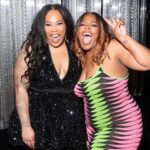 Amber Riley Instagram – Thank you @instagram for giving me my page back! Happy Birthday to my big sister! What an amazing night of celebrating 🥳 @merrymarie 

📸: @zeusviibes