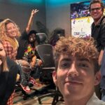 Amber Riley Instagram - We got to spend the day together with Naya’s voice blasting through the speakers, surrounded by that voice! Ugh, her voice. There’s just nothing better. Thank you for letting us take over your studio, @harmonysamuels and thanks for leading the way, @msamberpriley. We wanted to handle “Prayer For The Broken” with care, making sure not 1 vocal of Naya’s was touched. When @msamberpriley went into the booth and sang a harmony in the second verse we all stopped and looked at each other - hearing them together again, for a brief moment the smiles we’d slapped on to get through the day broke. The world is a better place because Naya was in it and we all got to bear witness to her incredible gifts. Thank you to @isaachasson1 & @lindyrobbins123 who made such an incredible song and have agreed to donate all of their proceeds to @alexandriahousela. May her legacy live on in all of us and each time you blast her music, watch a scene, or share a memory ♥️ Merry Snixxmas! Links in bio to stream and to donate to @alexandriahousela! A HUGE thank you to all of those who donated their time and talents to make this all come together: “Prayer For The Broken” Producer & writer: @isaachasson1 Writer: @lindyrobbins123 Engineer: @itsfrankturbo Master: @masteredbyjoebozzi Studio: @harmonysamuels Video content shot by: @alexroselang Edited by: @justinthorneme Cover art: @solmaz_saberi Logo: @heylazyboys And an extra special thank you to @isaacstartime, @jrregisford & @matthodgson2007 for putting all the pieces together!