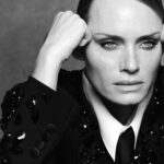 Amber Valletta Instagram - New @vanityfairitalia by my dearest @luigiandiango 📷glamorous glam by @georgisandev @teddycharles35 Styling by @michael_philouze @2bmanagement 🖤🖤
