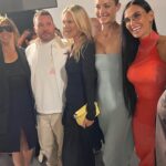 Amber Valletta Instagram - A beautiful few days in Milan with my gal pal @demimoore celebrating our friend @mrkimjones and his gorgeous new collection for @fendi 🩵🧡
