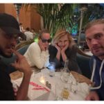 Amber Valletta Instagram - Friends we reached our goal of 50k for sweet Niki on GoFundMe! Last night we celebrated together the power of love, humanity, generosity, laughter and spirit. Words can’t express the gratitude the four of us feel. I know for me it was a much needed lesson and gift of hope. Niki is doing well and still in rounds of chemo but to know that she has the support and love from ALL of us is life saving. Sending much love to all. Last slide just had to go in- a little PRIDE joy last night in WEHO. 🩷❤️🩵💙🧡💛💜💚 @nikimnray @yad1m @teddycharles35
