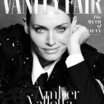 Amber Valletta Instagram - Smirky 💋Thank you my ❤️❤️s @luigiandiango @2bmanagement @vanityfairitalia Styling @michael_philouze Glam makeup by @georgisandev Hair by @teddycharles35
