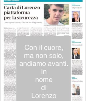 Ambra Angiolini Instagram - Il @primomaggioroma  ha reso possibili molte cose che desideravo seguire da vicino. Ringrazio @massimobonelli  per il bene fatto in silenzio, ma concretamente. L’anno scorso questa mamma stupenda, suo marito e la sua altrettanto meravigliosa figlia, hanno aperto il Concertone consegnando un atto di civiltà,  dopo la più imperdonabile delle ingiustizie subite: la morte del loro Lorenzo. Oggi è un giorno importante per tutti noi. Queste le parole di Maria Elena …
“Andiamo avanti, con il cuore, partendo da te. Ma non solo.
La “ Carta di Lorenzo “ l’abbiamo voluta, abbozzata, pensata di notte come unico senso da dare a ciò che senso sembra non avere.
L’abbiamo creata poi insieme a tutti le parti coinvolte, e’ semplice, aperta e flessibile a migliorare, sempre. Allo stesso tempo e’ tolleranza zero verso alcuni temi che NON possiamo più contemplare. Se la sicurezza è tale, non può essere “ un po’ ’” non e’ a tentativi, a punti, a prove.
La vita e’ questa.
Oggi la Carta di Lorenzo e’ memoria del passato che non possiamo cambiare, ma dal quale possiamo fare in modo che non succeda ad altri, per stare nel presente in sicurezza e poter costruire il proprio futuro.
E’ per te, che ci hai lasciato troppo presto facendo un baccano che continueremo a sentire e a fare, anche con toni pacati, ma fermi.
Saremo testimoni e osservatori attenti di questo impegno che le istituzioni, le imprese, le associazioni e le parti sociali coinvolte porteranno avanti come monito nei confronti della vita, a partire dalla tua” #cartadilorenzo #sicurezza #lavoro #bastamortisullavoro #lorenzoparrelli