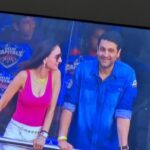 Ameesha Patel Instagram – DELHI —- IPL Match — DELHI vs MUMBAI —- @kuunalgoomer