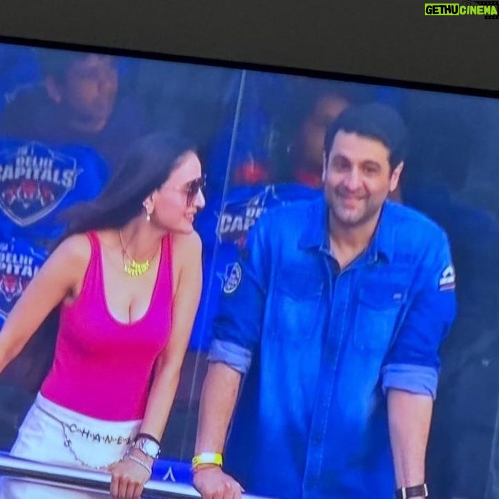 Ameesha Patel - 113.2K Likes - DELHI —- IPL Match — DELHI vs MUMBAI —- @kuunalgoomer
