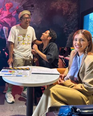 Amelia Henderson Instagram - mems from set 🥰 
#IDTheSeries