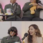 Amelia Henderson Instagram - sebab tu orang cakap kalau dah jodoh tak kemana geng! korang nak tau banyak lagi cerita pasal @kugiranmasdo tak? stay tuned later 10pm episod ni keluar kat @youtube @spotify & @applepodcasts k! #jomsembang #studiosembang