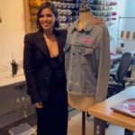America Ferrera Instagram - If you’ve gotten any joy from the lewks on my Barbie press tour, you can thank the one and only @karlawelchstylist - I love this woman too much and feel so lucky to have her talents help me look as strong and beautiful as I feel! Thank you @levis for letting us celebrate each other last night with a beautiful dinner!