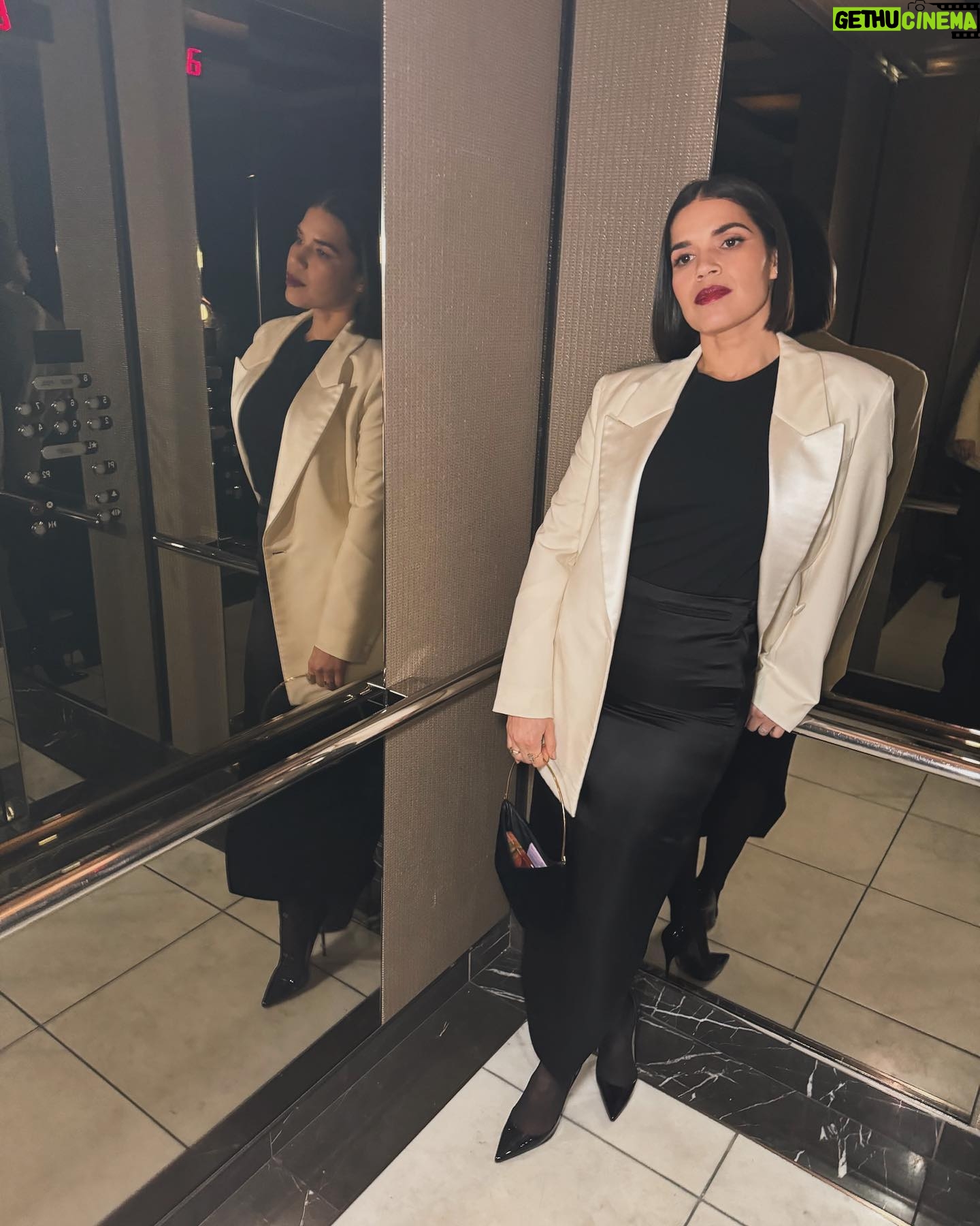 America Ferrera Instagram - Reckless #OscarsWeekend @givenchy @karlawelchstylist @lindahaymakeup @hairbyaviva