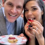 America Ferrera Instagram - 🎀 Tea Time 🫖 @bafta #TeaParty Spot the Barbie Familia Reunion! @karlawelchstylist @hairbyaviva @lindahaymakeup