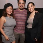 America Ferrera Instagram - 🔥 @flaminhotmovie is a triumph. @evalongoria is an exciting & stylish filmmaker who showcases incredible talent on and behind the screen in her feature film directing debut. It was an honor and a pleasure to talk to her and the insanely talented @jessejohngarcia & @annieggonzalez about how they made the film. Please enjoy this film ASAP if you haven’t already! Also, slide 3 captures my favorite part about being on panels with Eva- we always talk over each other and we both use our hands a lot.