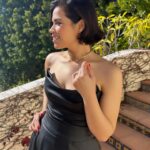 America Ferrera Instagram - Leather at the Luncheon 🖤 Celebrating BARBIE at the #AFIawards #Top10FilmList #2023 @karlawelchstylist @hairbyaviva @carolagmakeup