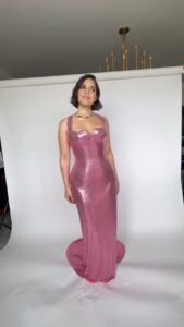 America Ferrera Instagram - I. HAD. SO. MUCH. FUUUUUNNNNN!!!!!! Thank you @theacademy for granting me this magical night of celebration! And thank you to @versace for making me this dress!!! And thank you to my friends and all of you here who surrounded me with so much love and support!!! I’m still buzzing. Oh what a night!