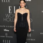 America Ferrera Instagram - Santa Maria! Hot damn! Holy Shmoly!! I can not find the words to convey the amazingness of last night at Elle Women in Hollywood. Being in a room full of women I love and admire was life-giving! Every single speech was personal, wise and profound. My soul sister Eva Longoria presented me with the most moving speech I have ever had given to me. She made me sob as only she can because she is the person in this industry who knows my experiences so intimately and really truly sees me. Thank you Eva for presenting to me even as you were being honored yourself by the equally amazing @kerrywashington ! Slide 7 is the look on my face all night- just deeply in awe and in gratitude to witness the light of all the women being honored - @lilygladstone @jlo @tarajiphenson @tasiasword @daniebb3 #JodieFoster #GretaLee @evalongoria Thank you @elleusa & @ninagarcia 💜 And I was so honored to have some of my favorite Women in Hollywood by my side, my team and mentors who fight for me and lift me up every day- @trustalexandra @kawachouttt @haubegger @carriebyalick @ntlmoran @taranitup49 @secretagentm This past week has been overwhelmingly full of love and recognition for my work as an actress and advocate. I don’t take a single moment of it for granted. Thanks for being on the journey with me. 🥹 And thank you as ever to the glam team that helps me look and feel as powerful on the outside as I do on the inside 😘 @karlawelchstylist @carolagmakeup @hairbyaviva @jamiespradley @gracewrightsell