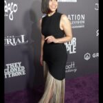 America Ferrera Instagram - Thank you @criticschoice for honoring me with your Groundbreaker Award at your Celebration of Black, Latino, and AAPI Achievements. The room was full of legendary and new-generation groundbreakers who are doing the hard work to pave paths for more of us. I’m rooting for all of us, always! When one of us is winning, we’re all winning! #CriticsChoice And thank you to my mama @judithlight for gracing me with her presence and giving me the award. I love you always and forever. 💕