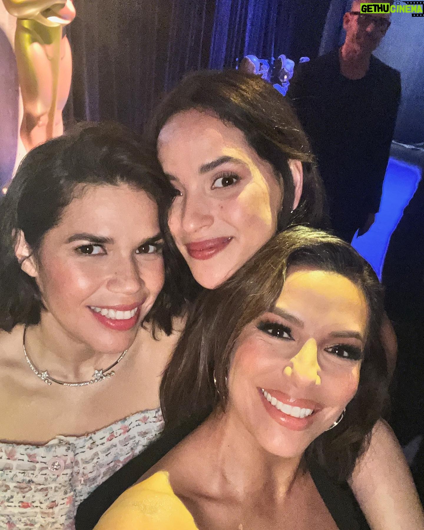 America Ferrera Instagram - A joyful night honoring incredible film artists at the @academymuseum Gala with @chanelofficial and some extraordinary ladies. 🎥🎬🍿