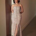 America Ferrera Instagram - A Night at the Museum ✨ Thank you @chanelofficial for the enchanted night at the #AcademyMuseumGala and for these beautiful pics with @gregwilliamsphotography Love you glam squad 💕 @karlawelchstylist @carolagmakeup @hairbyaviva