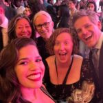 America Ferrera Instagram - London Barbie Premiere 🖤🪩 Fun with some faves.