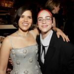 America Ferrera Instagram - 💖BTS of a joyful night celebrating @barbiethemovie and all the incredible work acknowledged at @goldenglobes