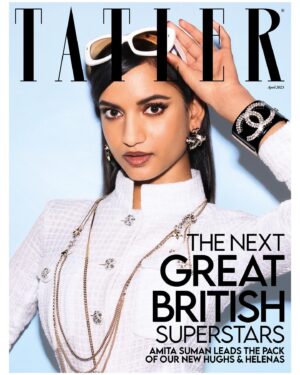 Amita Suman Instagram - Netflix sensation @amitasuman_ goes stratospheric on the cover of Tatler’s April issue, chic in @chanelofficial. She’s the breakout star of cult fantasy series @shadowandbone, but Suman’s own story is equally epic: from the mountains of Nepal to the peak of the social scene. @eilidhhargreaves meets the must-watch actress of the moment. Click the link in bio for the full interview and don’t miss the April issue, on sale 2 March. Photographed by @alexbramall and styled by @hannahteare.