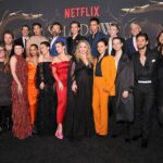 Amita Suman Instagram - Knife wife returns to @netflix on March 16th 🗡️ An incredible evening celebrating not with the cast and the team but my family at the premier for @shadowandbone Thank you to everyone who came ❤️ A special shout out to @chanelofficial @roland_mouret @jimmychoo @publiceyecomms @kirinstagram @giocampora @chercoulter