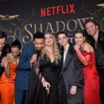 Amita Suman Instagram - Knife wife returns to @netflix on March 16th 🗡️ An incredible evening celebrating not with the cast and the team but my family at the premier for @shadowandbone Thank you to everyone who came ❤️ A special shout out to @chanelofficial @roland_mouret @jimmychoo @publiceyecomms @kirinstagram @giocampora @chercoulter