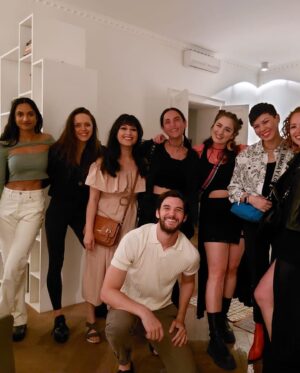 Amita Suman Instagram - B.T.S - had the *best time shooting* with these *beautiful, talented stars* ❤️🫶