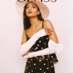 Amita Suman Instagram - Delighted to be spotted on your cover @theglassmagazine Was genuinely lovely connecting with you, thank you for having me 🙏🐞❤️🖤🤍 Shout out to the lovely, talented beings down below 😚 Photographer: @silipman Stylist: @hannahbeckstylist Make Up: @amanda.grossman at @theonly.agency Hair: @miguelmartinperezldn at @thewallgroup Manicurist: Jada-Elize Lorentz at @premierhairandmakeup Photography assistant: @_flora.jpg Stylist assistant: @emmamesquitastyling Talent: @amitasuman_ All clothing and jewellery: @chanelofficial Hat: @emilylondonheadwear @publiceyecomms