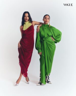Amita Suman Instagram - Not so long ago, South Asians were relegated to appearing in either blink-and-you-miss-it bits in mainstream cinema or indie films based on stories of the diaspora that demanded a brown actor. In playing beyond stereotypes, Ambika Mod (@ambikamod), Ritu Arya (@rituarya), Amita Suman (@amitasuman_) and Anjana Vasan (@anjvasan) are rewriting the recipe for success. Tap the link in bio to read about this talented quartet of actors from our special London folio in the May-June issue.

Photographer: Suleika Mueller (@suleikamueller), Agency: Artworld (@artworld.agency)
Fashion Editor: Tania Fadte (@taniafadte)
Words: Sadaf Shaikh (@sadaf_shaikh)
Executive Editor: Arman Khan (@arman.gif)
Hairstylist: Lewis Stanford (@lewisstanfordhair)
Makeup Artist: Justine Jenkins (@justinejenkins)
Bookings Editor: Aliza Fatma (@alizaafatmaa)
Entertainment Editor: Eliz Akdeniz (@elizakdeniz_)
Assisted by: Tom Porter, Jody Evans, Nina Close; Hempstead May (@hempstead_may)
Production: The Curated (@_the.curated); Arrielle Neuhaus Gold (@ari3ll3_neuhausgold) (styling)

Image 1: From left, on Ambika: Dress, Anita Dongre (@anitadongre). Shoes, Jimmy Choo (@jimmychoo). Earring, ring; both Misho (@misho_designs). Bracelet, Valliyan (@valliyan). On Ritu: Suit, top; both Kanika Goyal Label (@kanikagoyallabel). Shoes, Jimmy Choo (@jimmychoo)

Image 2: From left, on Amita: Dress (worn inside), Roberta Einer (@robertaeiner). Dress, Camilla and Marc (@camillaandmarc). Shoes, Jimmy Choo (@jimmychoo). Earring, bracelets, all Misho (@misho_designs). On Anjana: Dress, Maison Rabih Kayrouz (@maisonrabihkayrouz). Shoes, Jimmy Choo (@jimmychoo). Earring, Valliyan (@valliyan)