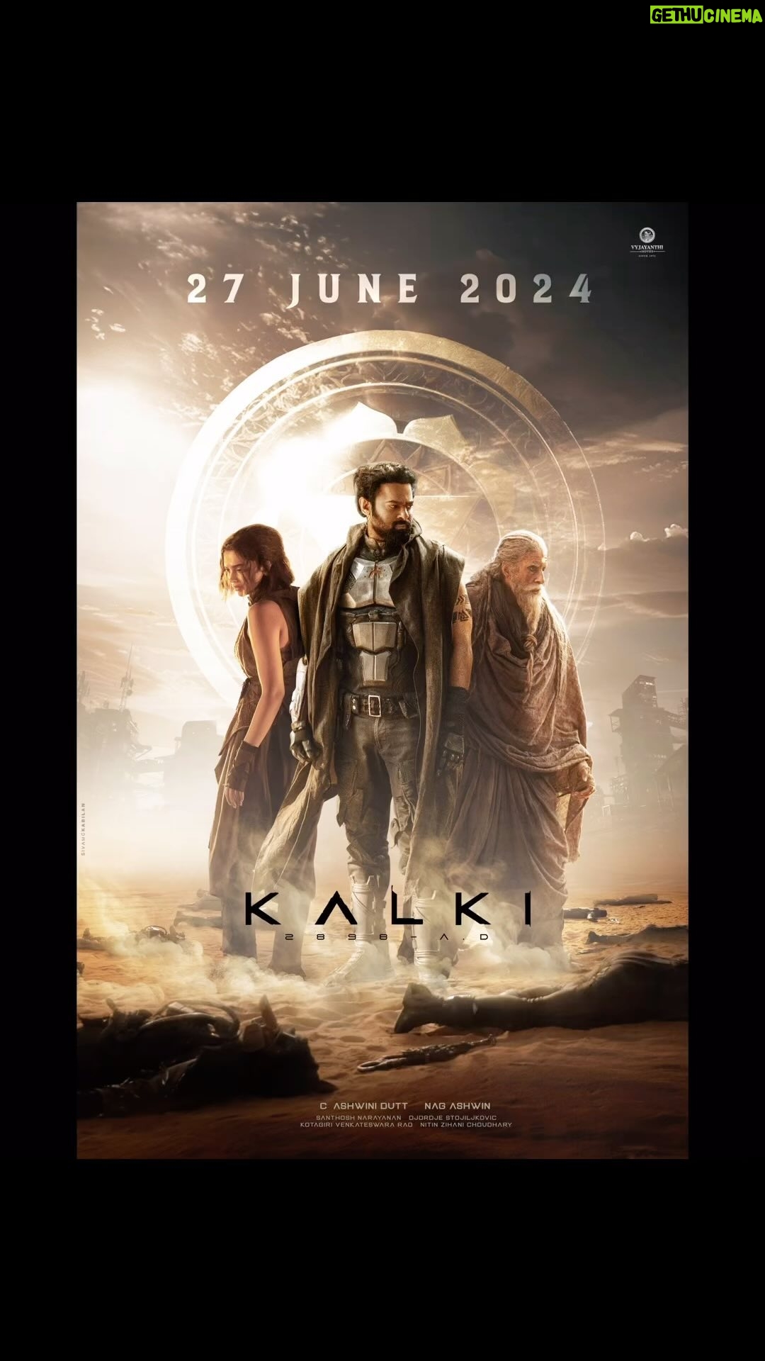 Amitabh Bachchan Instagram - All the forces come together for a better tomorrow on ππ-ππ-ππππ. #Kalki2898AD @amitabhbachchan @ikamalhaasan @actorprabhas @deepikapadukone @nag_ashwin @dishapatani @vyjayanthimovies @swapnaduttchalasani @priyankacdutt @musicsanthosh @djordjevla @zihanidoodle @archanaaakhilrao @kalki2898ad #Kalki2898ADonJune27
