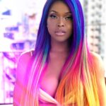 Amiyah Scott Instagram - Happy #Pride Month 🌈 Makeup @king.artez Hair @cynthialumzy ( #BTS shooting with @ouanophotography )