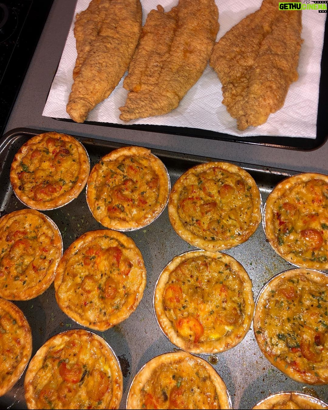 Amiyah Scott Instagram - Looking through my photo album I scrolled past my last batch of #CrawfishPies 🤤 I might have to whip up a batch for dinner tonight 👩🏽🍳⚜️ Should I put the recipe on theAmiyahScott.com 👀❓